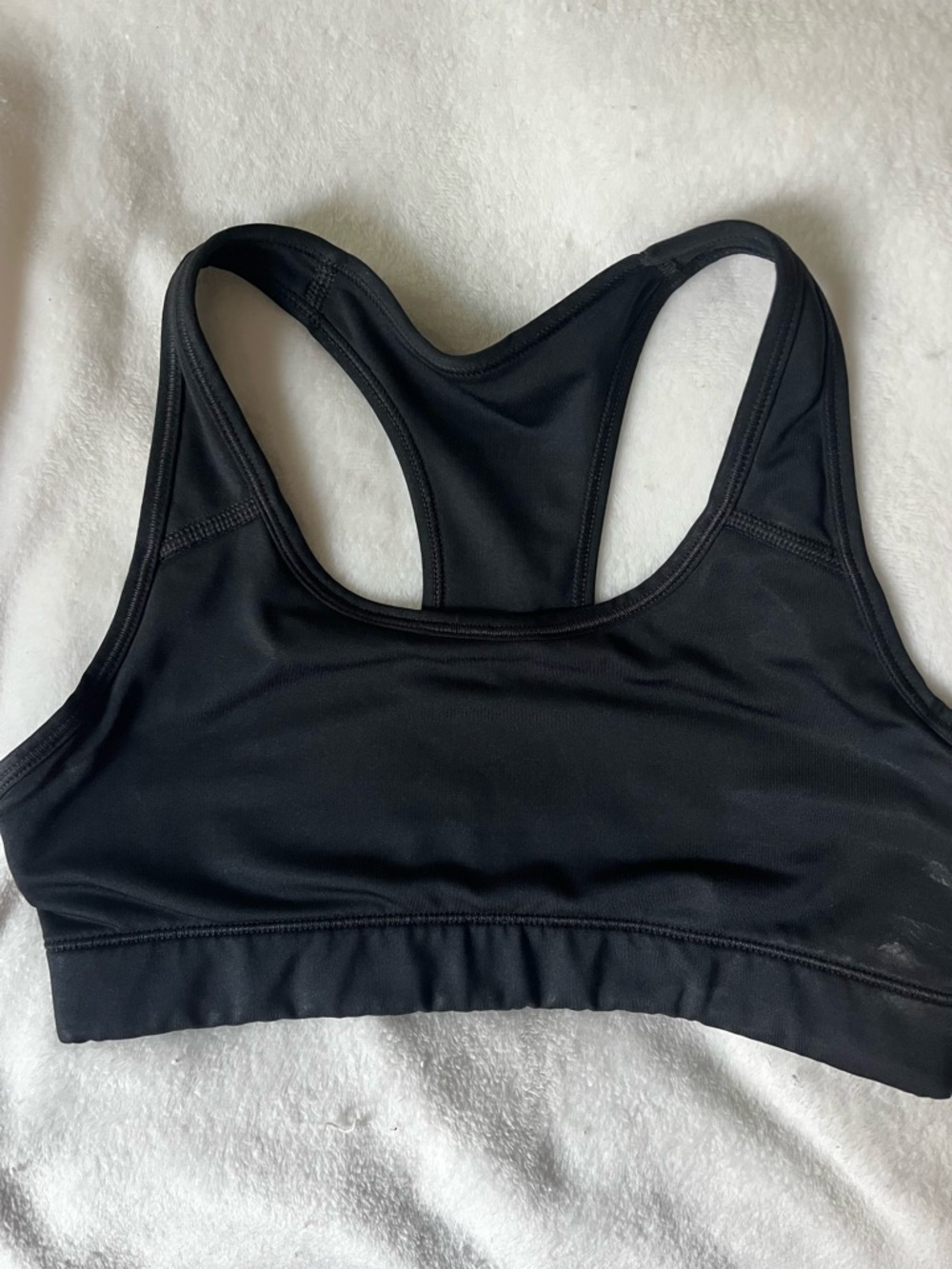 Nike Black Racerback Sports Bra